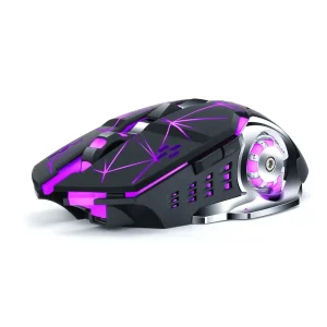 Mouse Gamer RGB – Precisión extrema con diseño futurista